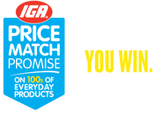 IGA Thirroul Price Match Promise - we check our prices, you win